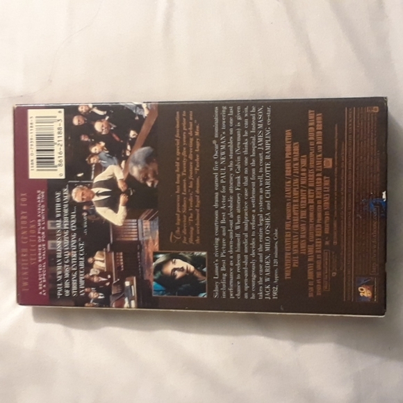 6/$15 The Verdict 20th century fox VHS video tape - Picture 3 of 3